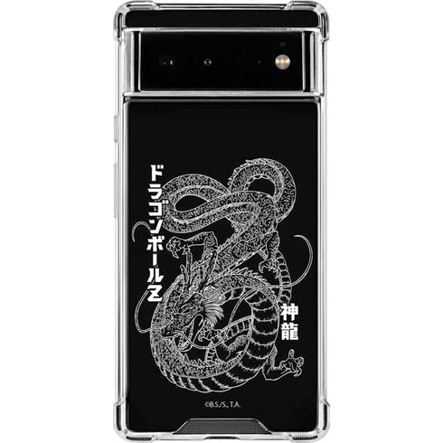 Dragon Ball Z Negative Shenron Google Pixel 6 Clear Case